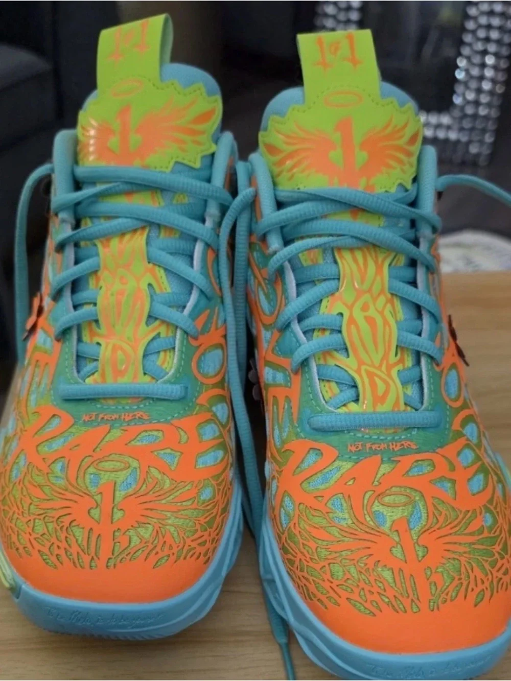 PUMA Scooby-Doo x MB.04 Mystery Machine Blue Mid Top Cushioned Authenticity cert